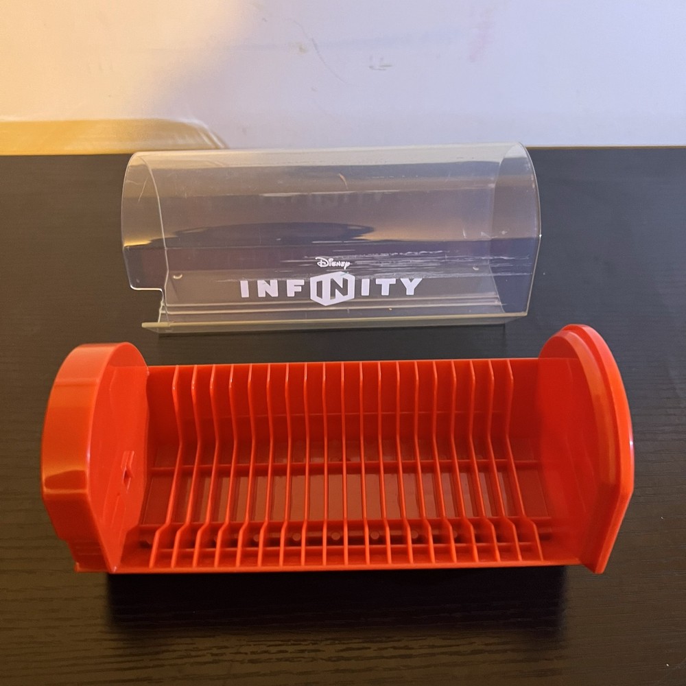 Disney Infinity Power Disc Holder RED Capsule Carry Case