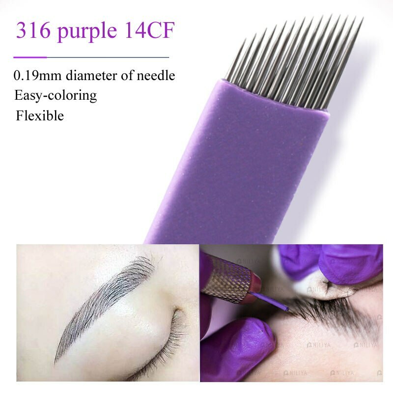 Microblading Extremely Thin Tattoo Needle Blade For Permanent Makeup Eyebrow Pen