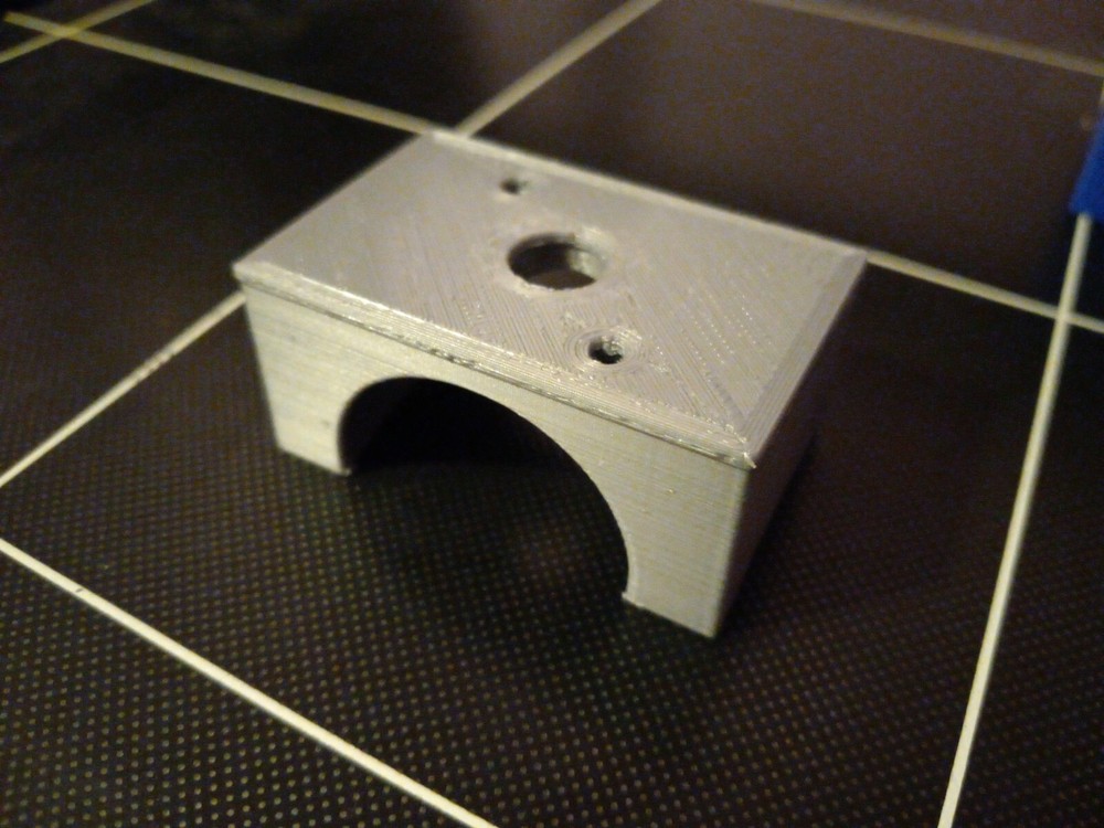 Silver ZWO EAF Adapter to Explore Scientific 127 2.5 Hex Focuser