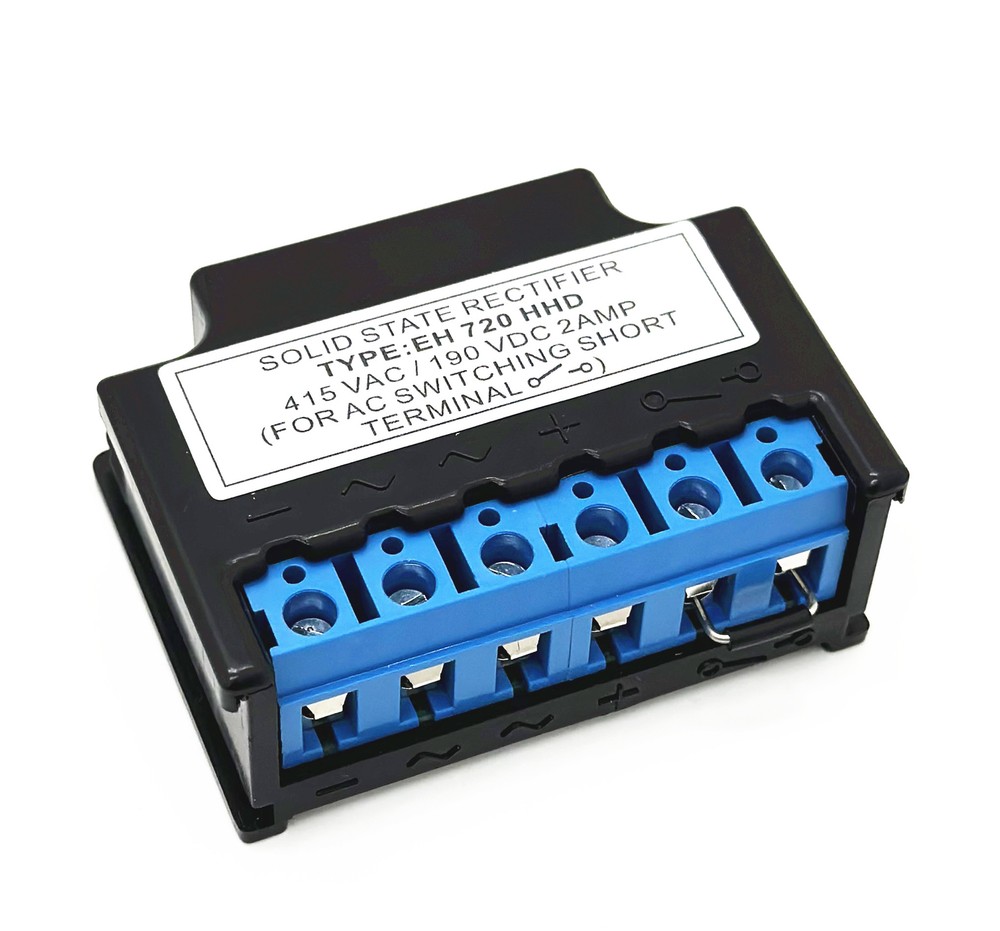 SOLID STATE RECTIFIER EH 720 HHD 415VAC/190VDC 2AMP brake rectifier module