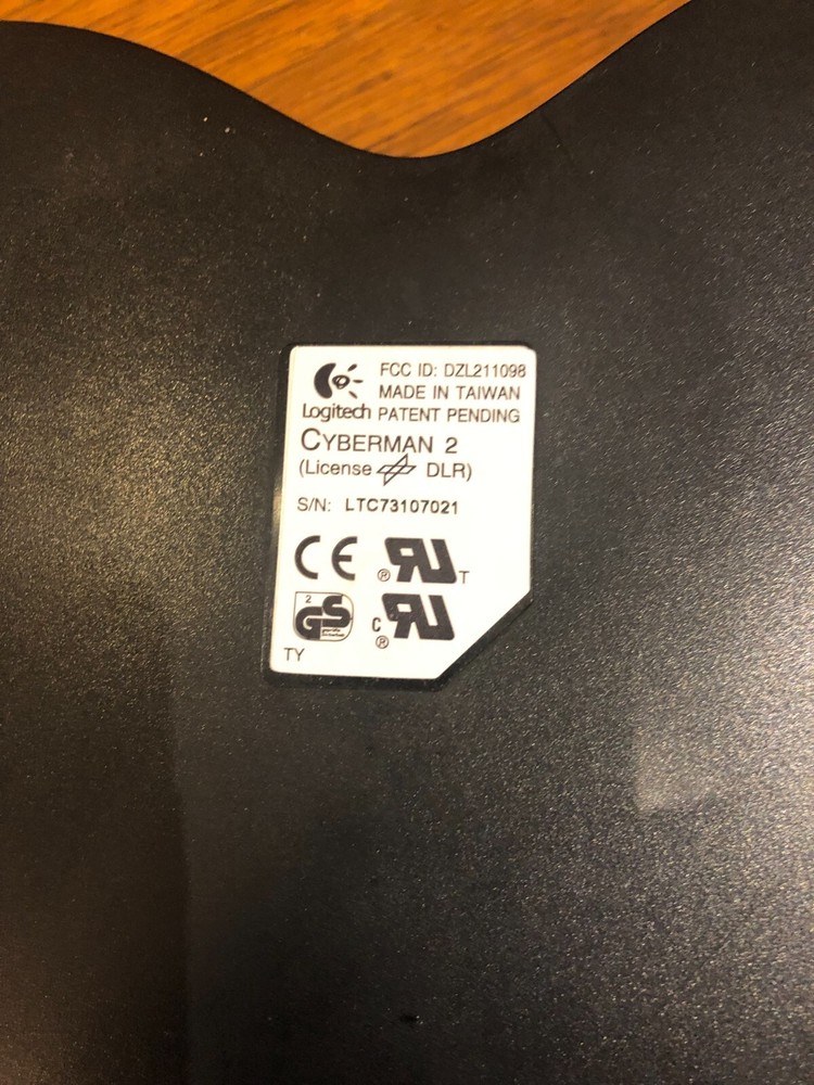 Rare Vintage - Logitech CyberMan 2 Controller (1997) For Doom