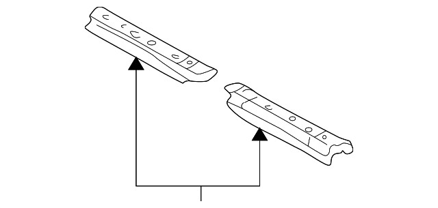 Genuine Mazda Cross-Member EC01-54-650