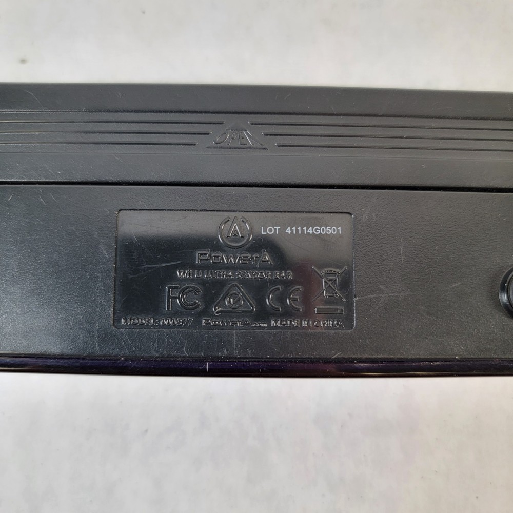 Nintendo Wii U Wireless Ultra Sensor Bar Extended Range 000377 ONLY untested