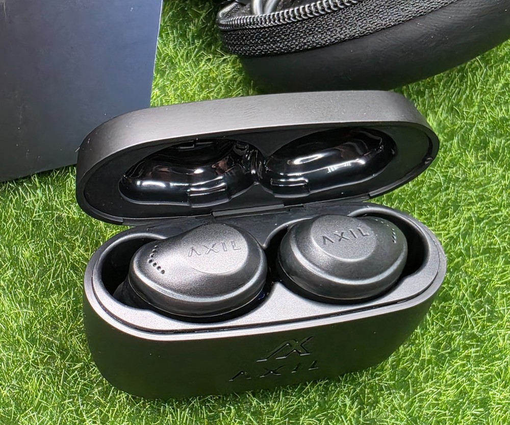AXIL XCOR Digital Wireless Tactical Earbuds w/ Charging Case & w/ Touch Controls