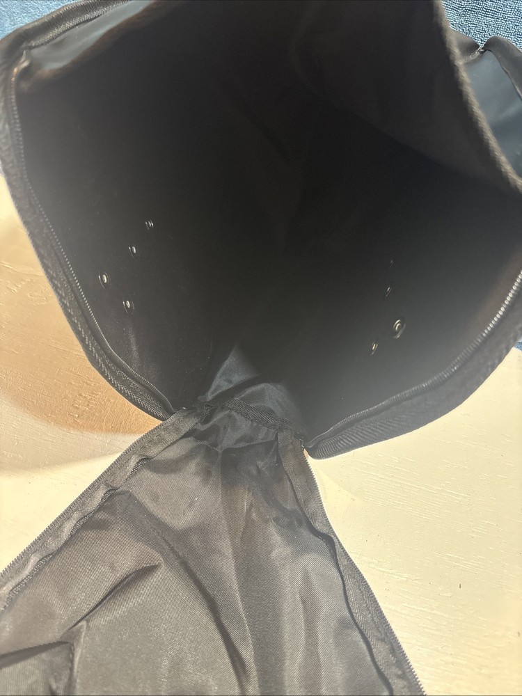 Replacement storage bag for a 3-wheel rollator walker.