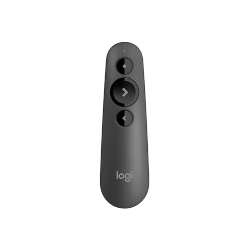 LOGITECH WIRELESS PRESENTER R500S POWERPOINT CLICKER LASER POINTER - BLACK