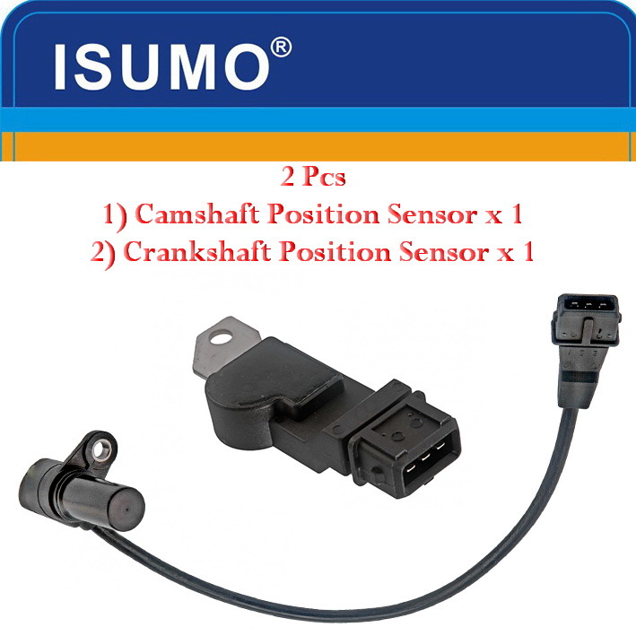 (2 Pcs) CRANKSHAFT & CAMSHAFT POSITION SENSOR FOR AVEO AVEO5 WAVE WAVE5