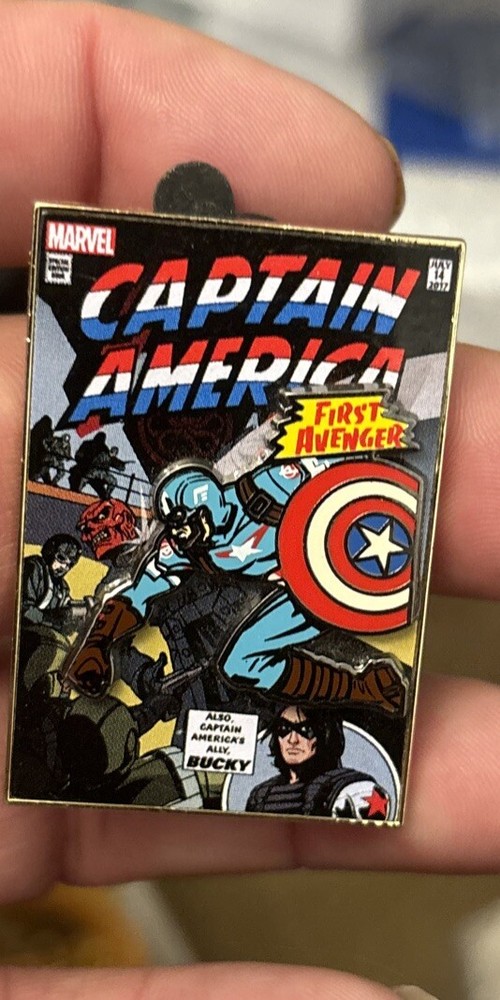 Marvel Comic Covers Box Pin - Captain America ONLY Limited 500