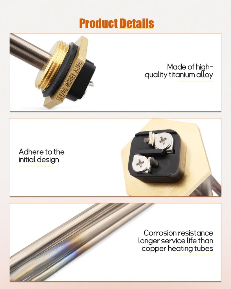 Water Heater Element Replacement Fit for Rheem Marathon Replace SP213670