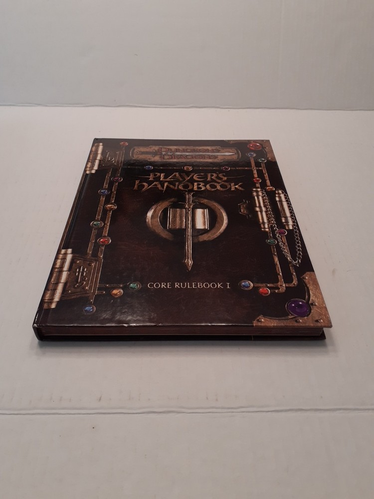 Dungeons & Dragons Players Handbook, Core Rulebook I- W/Disk