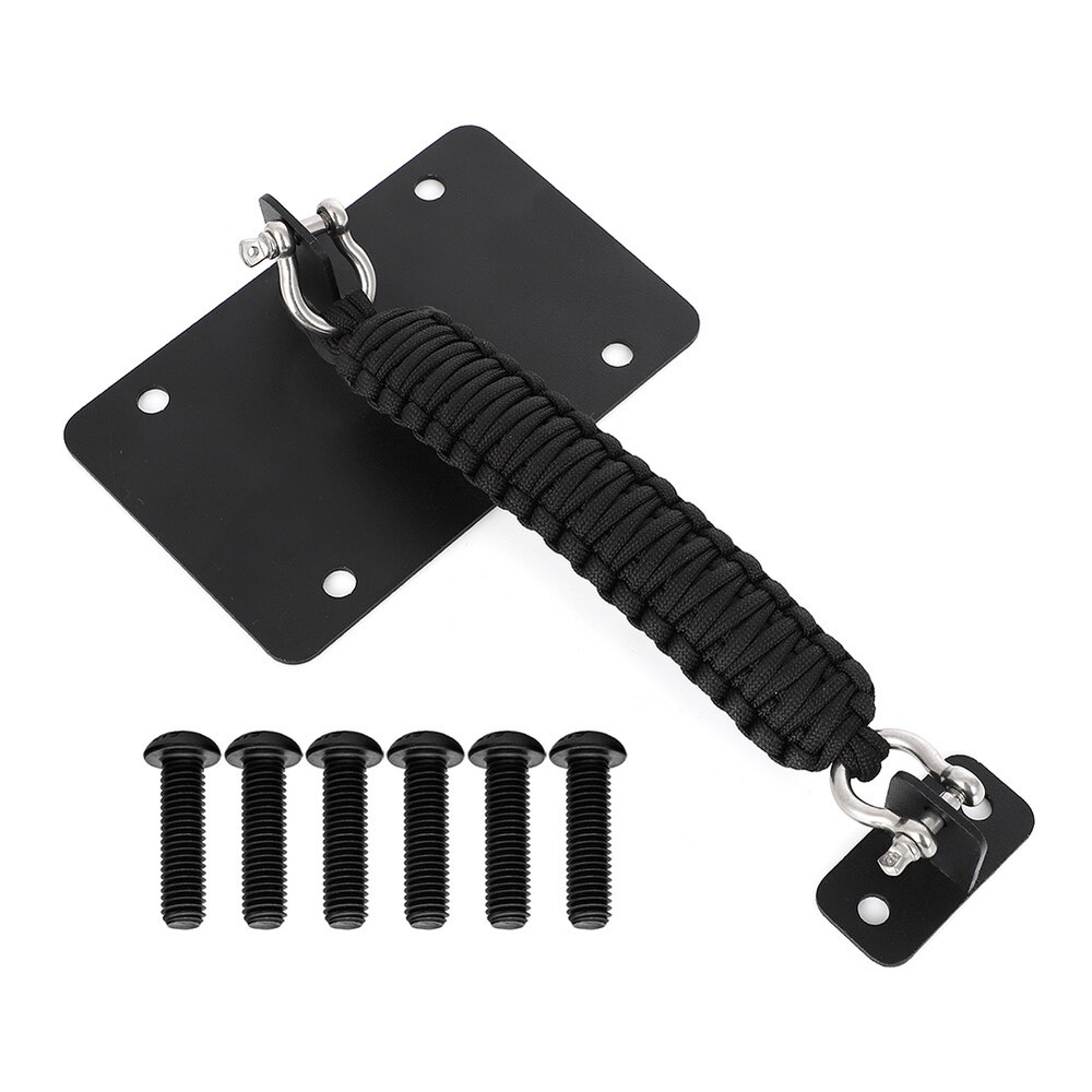 Tailgate Check For Jeep Wrangler JK / JKU 2011-2018 Replaceable Braid Strap