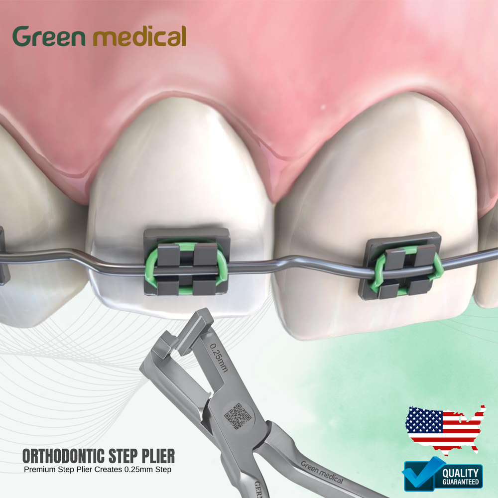 ORTHODONTIC STEP PLIER BANDING 0.25MM Steps