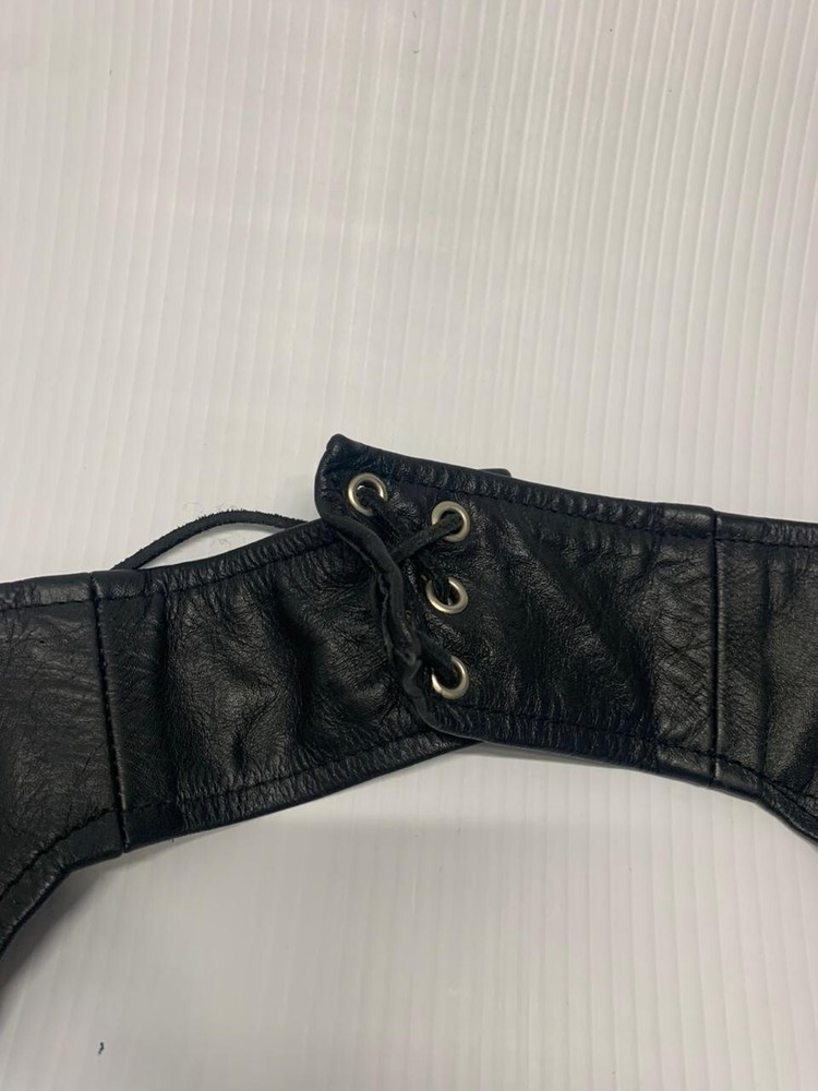 Jamin Leather Chaps Black Leather XXL Men's A67