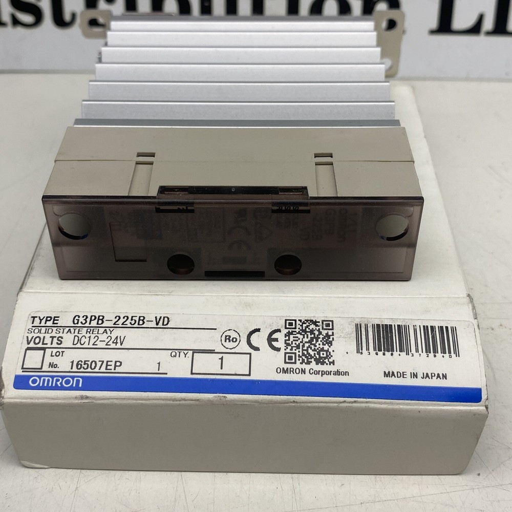 New In Box OMRON G3PB-225B-VD Solid State Relays