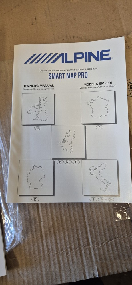 Jaguar Alpine Smart Map Pro GB JLM20443