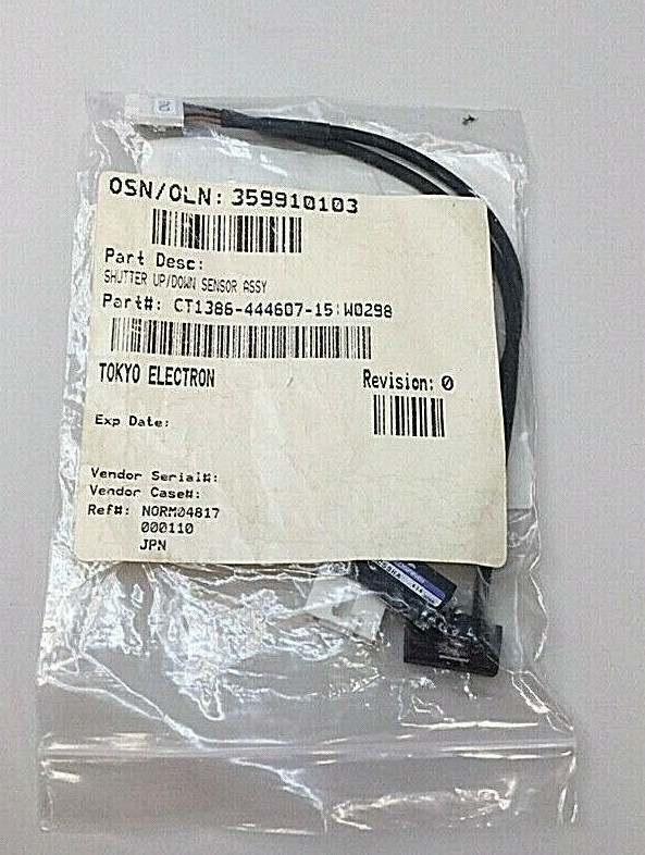 Tokyo Electron CT1386-444607-15 Shutter Up/Down Sensor Assembly