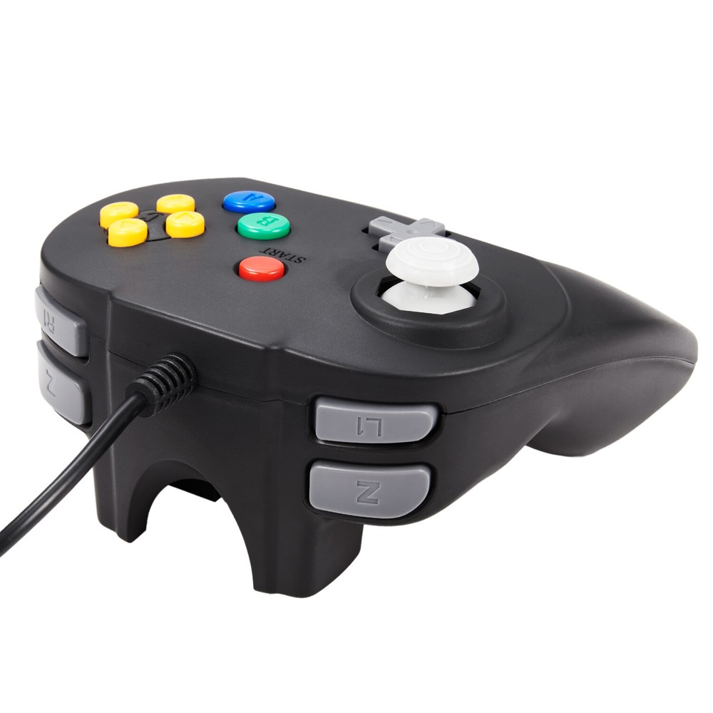 Wired N64 Gaming Controller Classic Retro Bit Gamepad For Ultra 64 Game Console