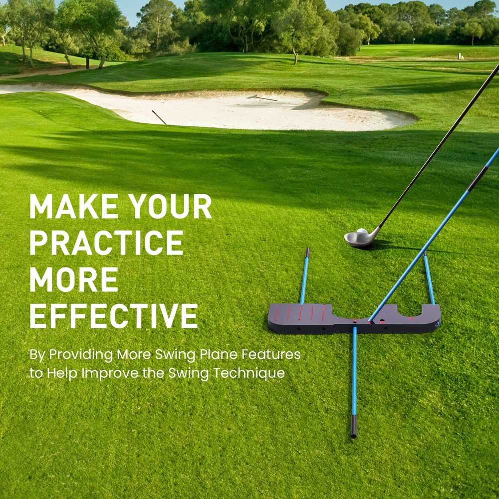 With 6 Alignment Sticks and 5 Swing Plane Angles Golf Training Aid Tour Aim Gate