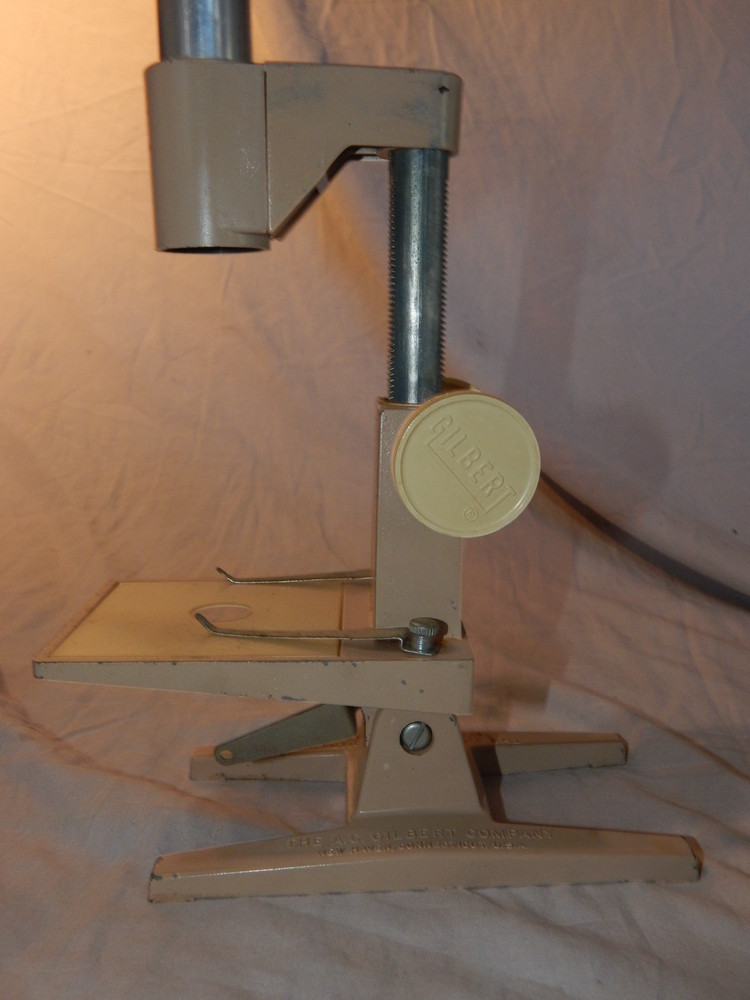 Lot of 2 Vintage Gilbert Microscopes