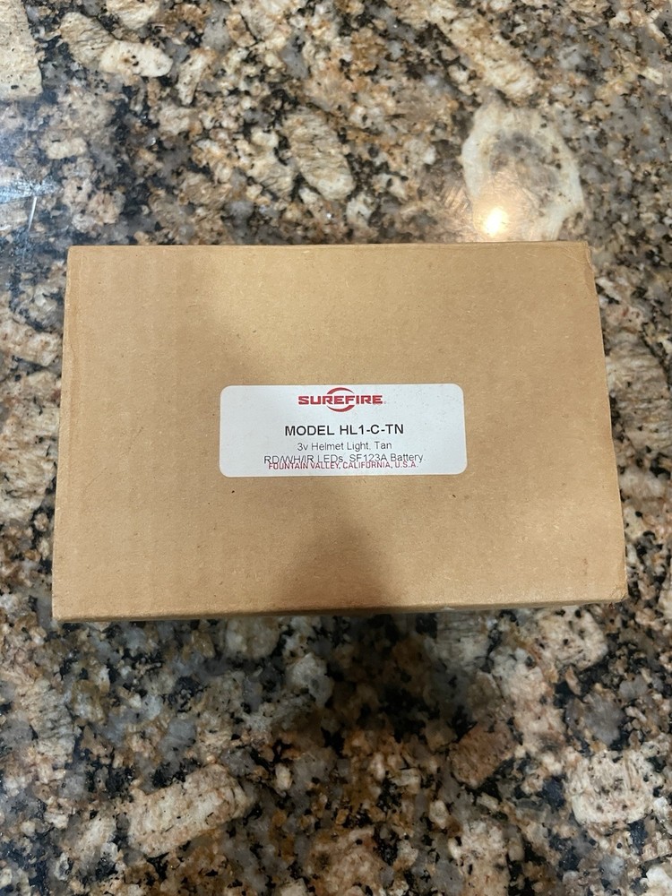 Surefire Helmet Light Tan