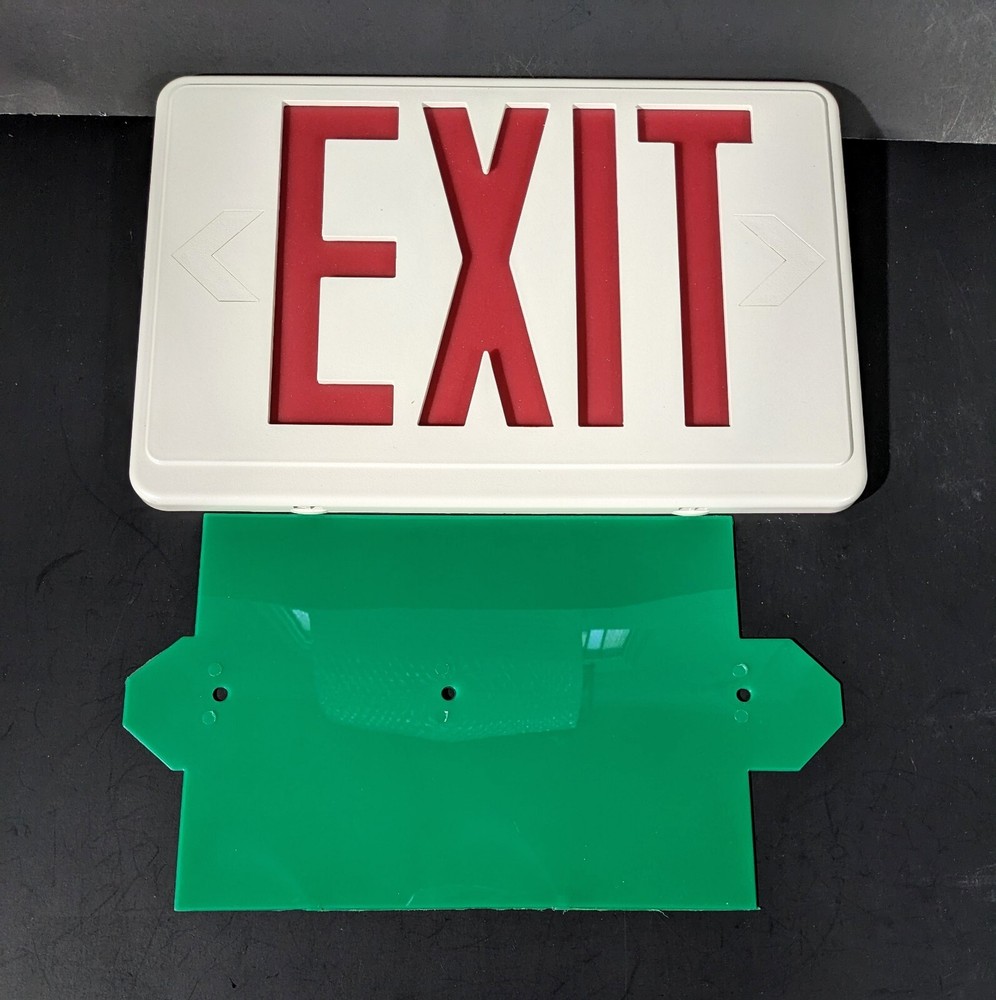EXIT Sign Front Panel Part Replacement 1003 866 837 Plastic 1005 190 230