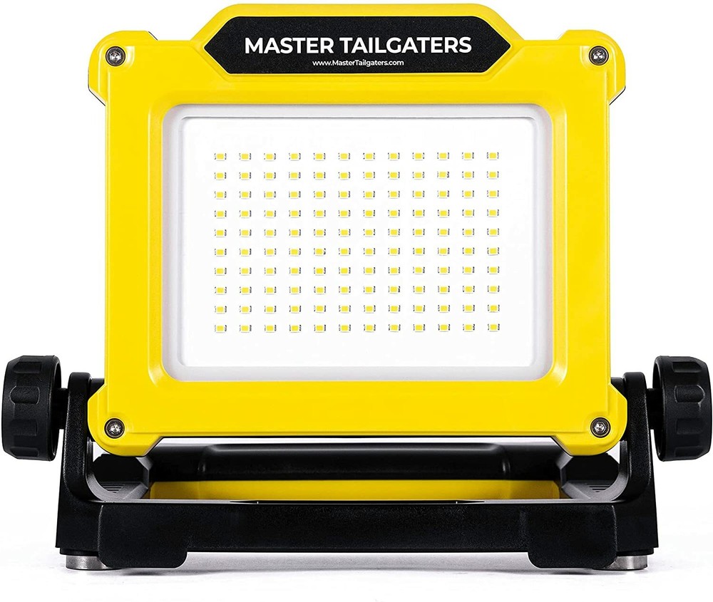 Master Tailgaters LED Work Flood Light Compatible for Dewalt 20v Battery