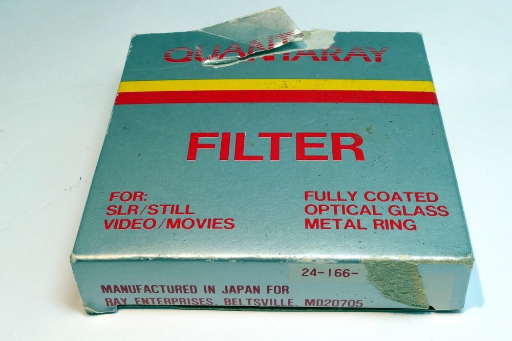 Quantaray 55mm Filter Skylight 1A with plastic case mint condition