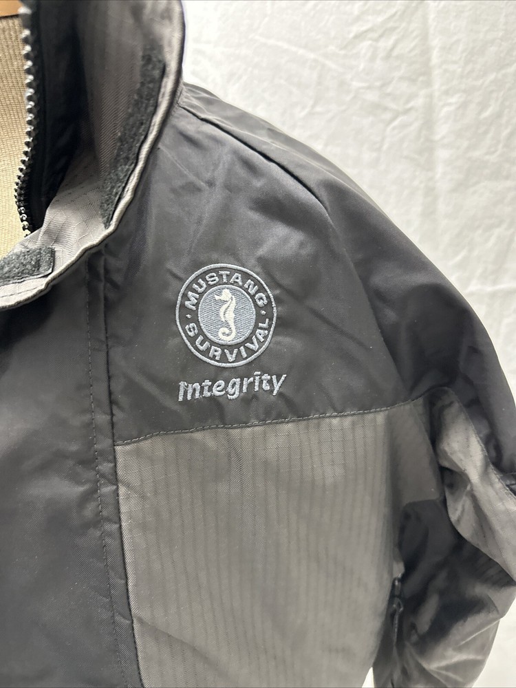 Mustang Survival Integrity MJ6224 Flotation Jacket Medium Black USCG Approved
