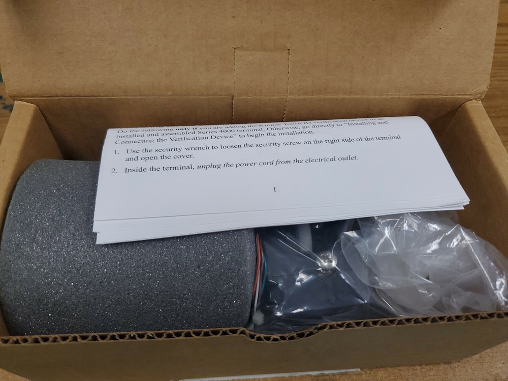 New Kronos Touch ID Plus Biometric Reader 8602801-001. #p1