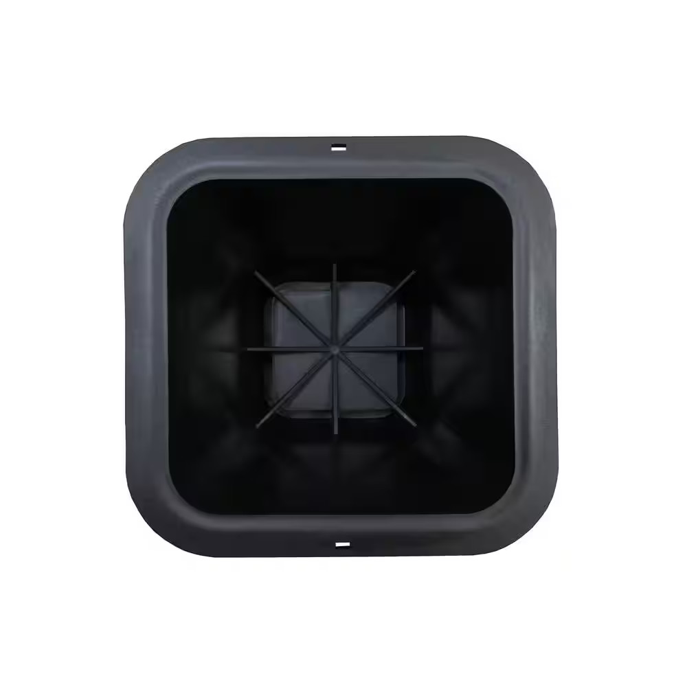 6 In. Black Bed Risers (4-Pack)