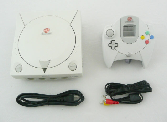 Sega Dreamcast Launch Edition White Console (NTSC)+1 original controller