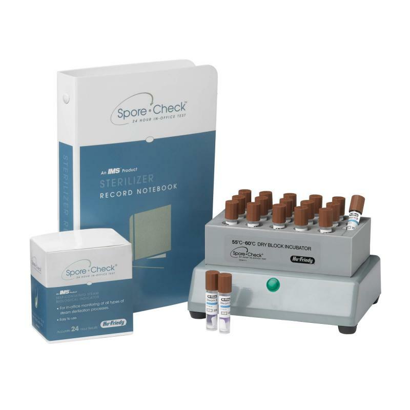 Spore Check Starter Kit: Self-Contained Steam Biological Indicator Set HU-FRIEDY