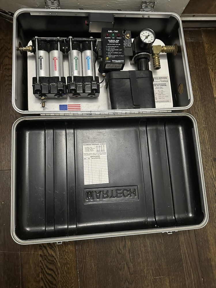 Martech Air Breathing Filter System Qabs Model ABL-741 Portable Air Filter