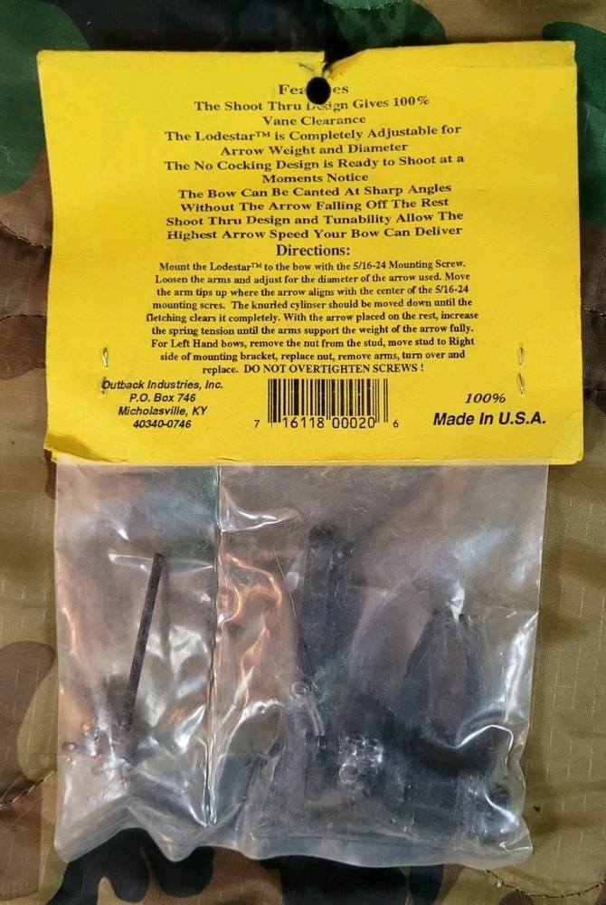 Outback Industries Lodestar Arrowrest