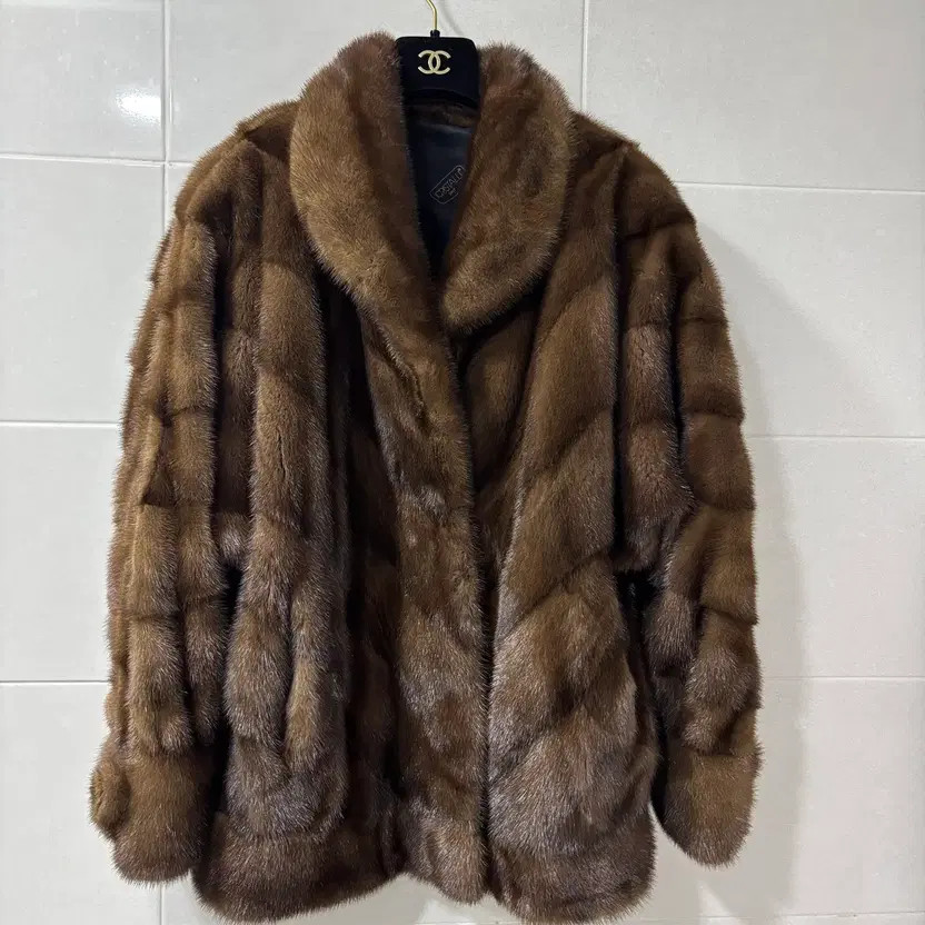Italian Horizontal Mink Coat Official
