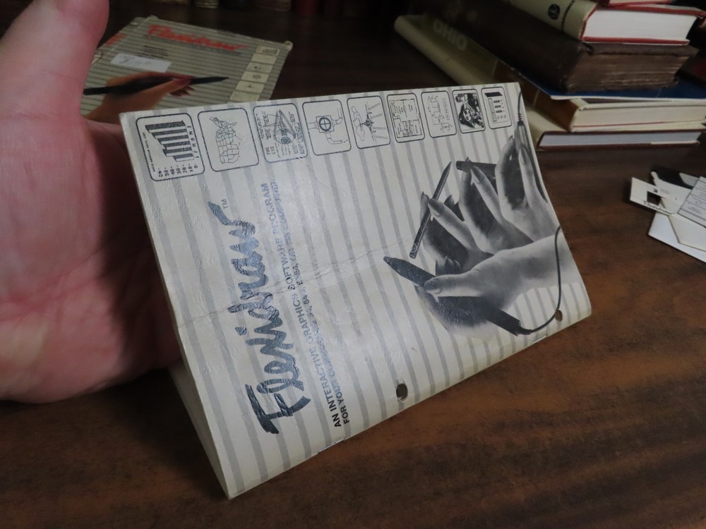 Flexidraw 5.5 Program Software Commodore 64 C-64 1987 Inkwell Systems