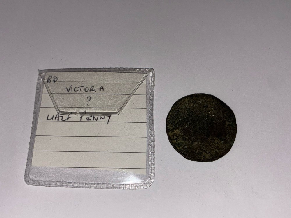 Queen Victoria half Penny ￼