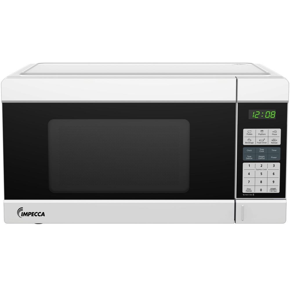 Impecca 1.1 CU FT Microwave Oven - White
