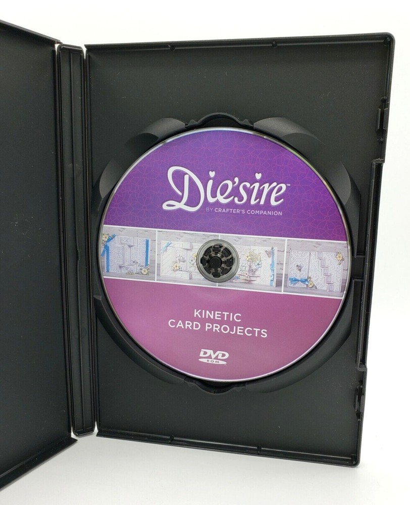 Die'sire Create-A-Card DVD ~ KINETIC CARD PROJECTS ~ Includes 7 Projects