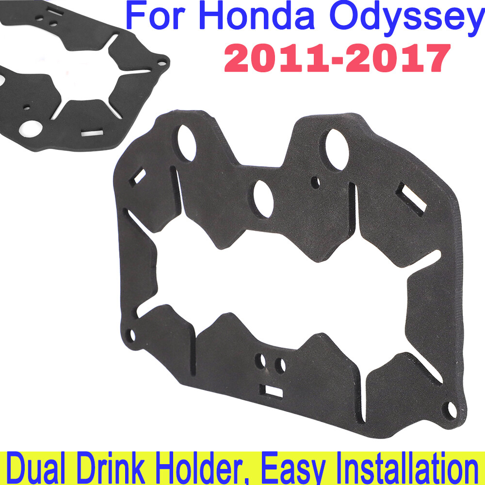 Dual Drink Cup Holder Insert Replacement Part For Honda Odyssey 2011-2017 2012