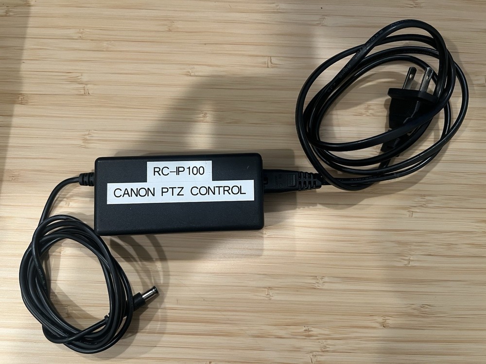 Canon RC-IP100 Remote Camera Controller Black Touch Screen Joystick Zoom Presets