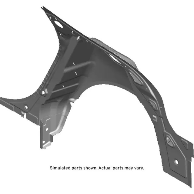 Genuine GM Passenger Side Quarter Inner Panel 23316232