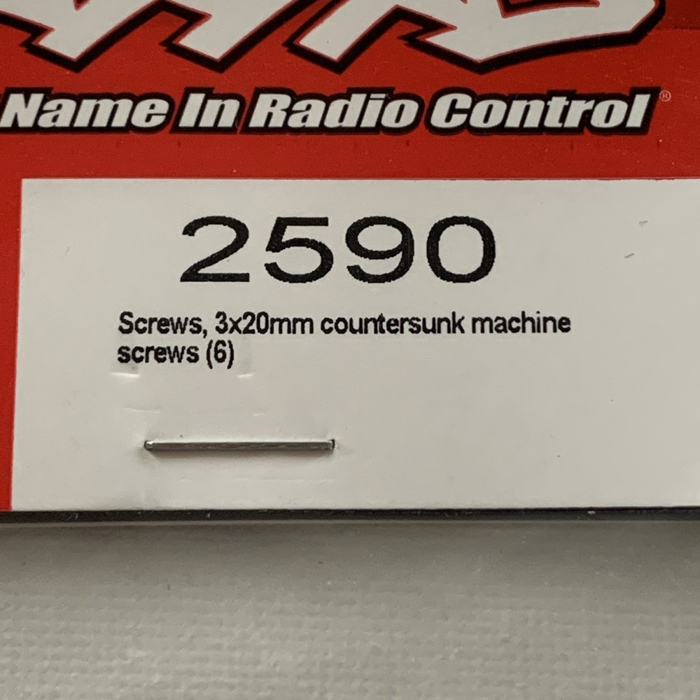 Traxxas Countersunk Screws 2590 NEW