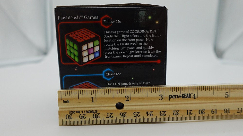 Winning Fingers Flashing Cube 4-in-1 Memory Brain Handheld Electronic STEM Game