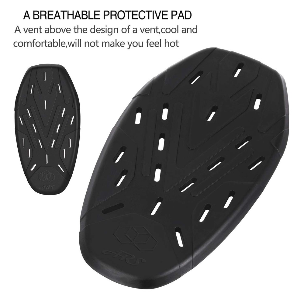SR Back Protector CE Armor Motorcycle Jackets Back Pads Insert Replacement