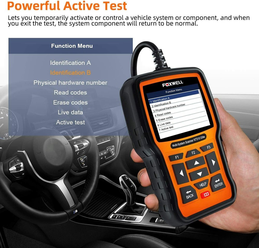 Bidirectional Diagnostic Scanner fit for LAND ROVER All System OBD2 Code Reader
