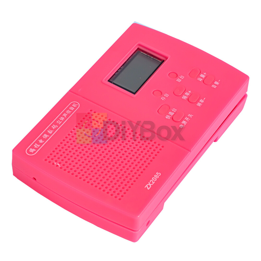 Programming Digital Stereo Radio Kit Electronic Skill Teaching Practice DIY Kits