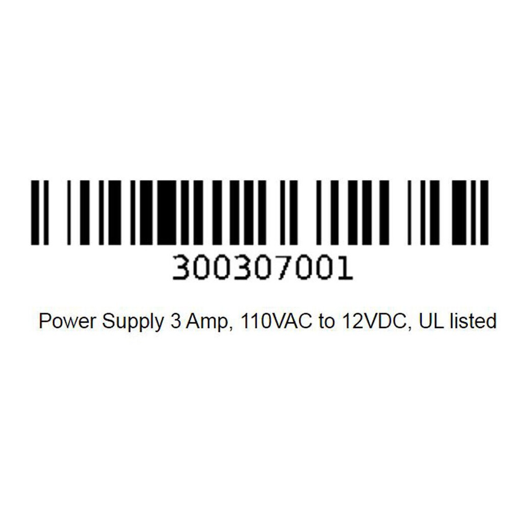 Interlogix 300307001 Power Supply