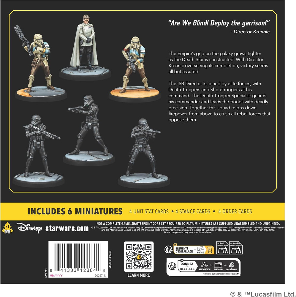 Star Wars Shatterpoint Deploy the Garrison Squad Pack - Tabletop Miniatures Game