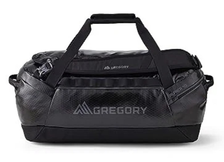 Gregory Alpaca 40 Duffel Bag in Obsidian Black
